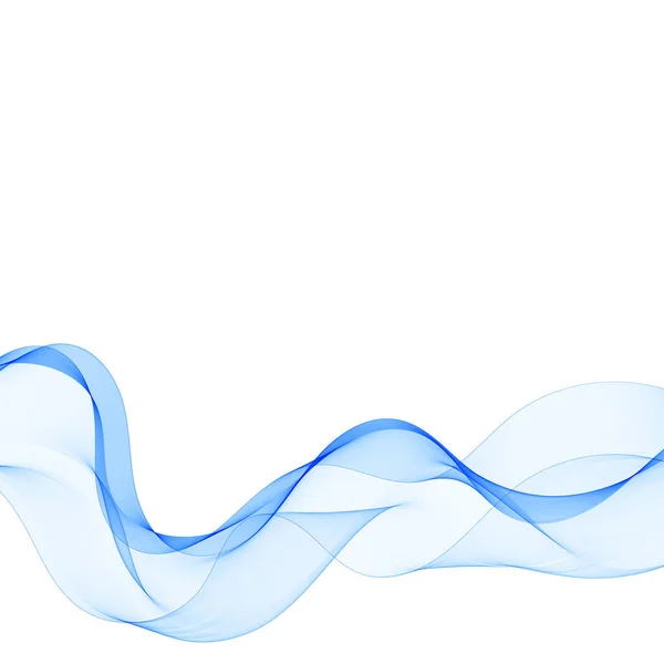 Abstrakte Vektor Bunten Hintergrund Gestaltungselement Blaue Welle — Stockvektor