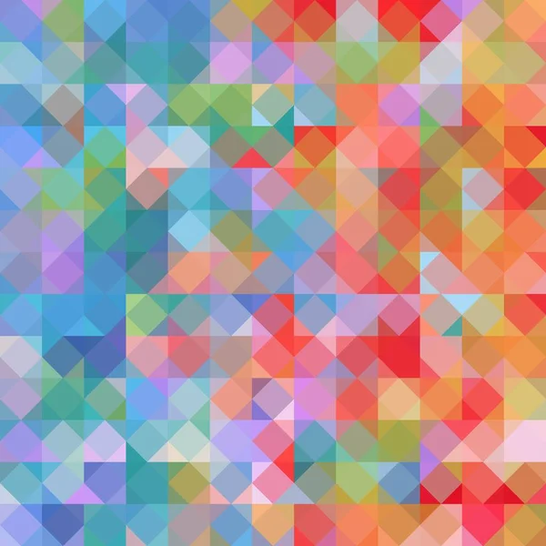 Bunte Quadrate Abstrakte Bunte Hintergrund Von Quadraten Mosaik Geometrisches Muster — Stockvektor