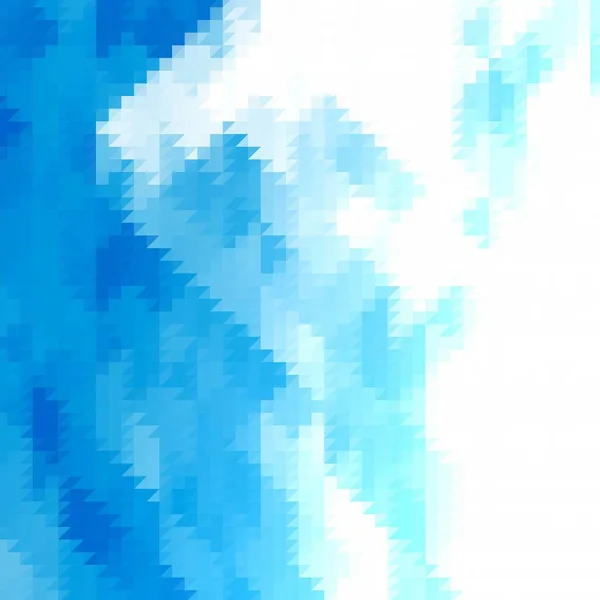 Blå Abstrakt Bakgrund Polygonal Stil — Stock vektor