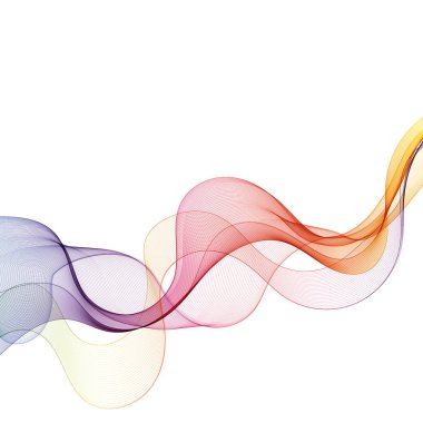 Soyut renk dalgası. grafikler 10