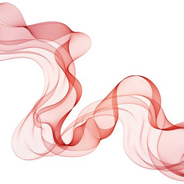 Kırmızı dalga. soyut grafikler 10