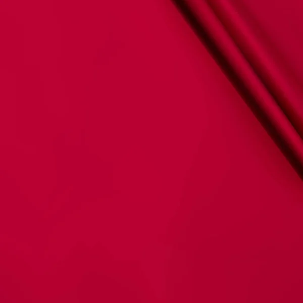 Červený Textil Složeným Rohem Abstraktní Pozadí — Stockový vektor