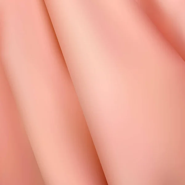 Elvont Háttér Luxus Rózsaszín Szövet Vagy Folyékony Hullám Vagy Hullámos — Stock Vector
