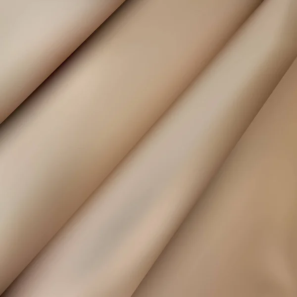 Satin Silky Cloth Fabric Textile Drape Crease Wavy Folds Background — 스톡 벡터