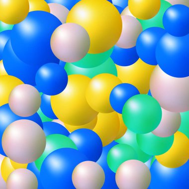 Colored background with circles. Abstract template. Festive background.