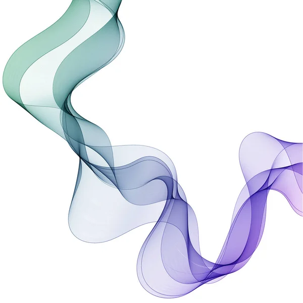 抽象波のパターン ポスターデザイン要素 — ストックベクタ