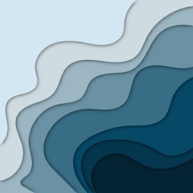 Kağıt arkaplanı kes. Dalgalı pembe katmanların mukavva desenli tasarım için soyut gerçekçi kağıt dekorasyonu.