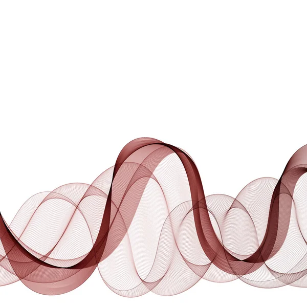 波のパターン 現代的なデザインの要素 ベクトルグラフィックス — ストックベクタ