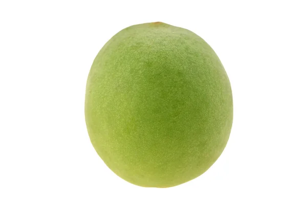 Jest Jeden Zielony Bujny Owoc — Zdjęcie stockowe