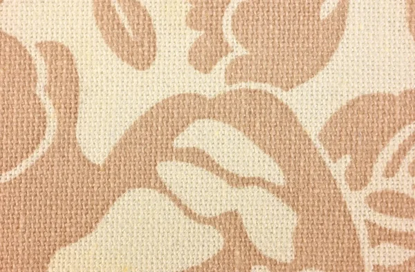 Ivory Cloth Has Pink Pattern — Zdjęcie stockowe