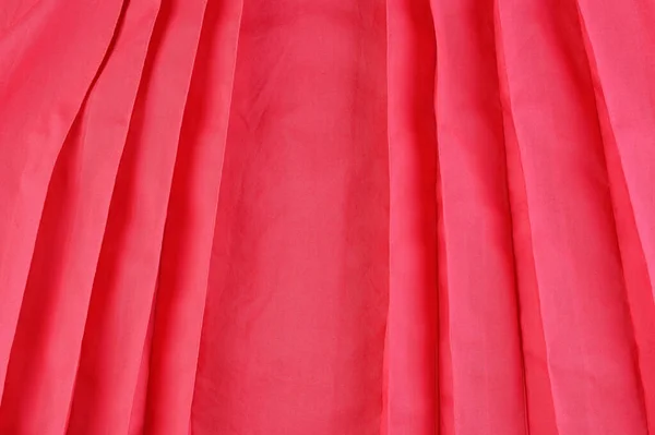 Рожева Тканина Складеними Складками Розкладена Фігуру — стокове фото