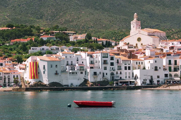 Espanha Catalunha Cadaques Costa Brava Famosa Cidade Turística Espanha Bela — Fotografia de Stock