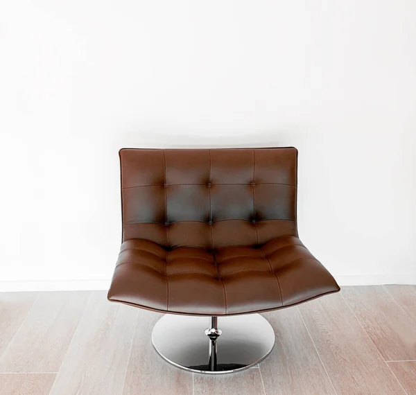 Modern Comfortable Leather Swivel Chair — Stock Photo, Image