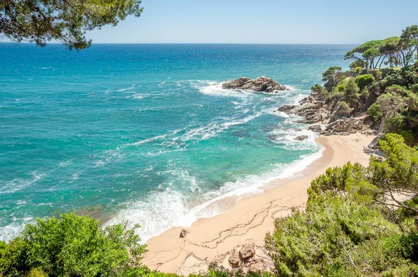 Mar Mediterrâneo Costa Brava Espanha — Fotografia de Stock