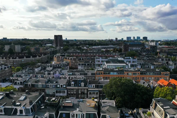 Shot Moaic Roofs Amsterdam Nederland — Stockfoto