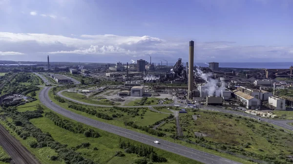 Editorial Port Talbot Reino Unido Maio 2022 Port Talbot Steel — Fotografia de Stock