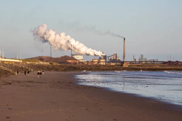 Editorial Port Talbot Reino Unido Junho 2022 Tata Steel Plant — Fotografia de Stock