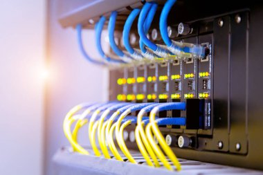 Ağ anahtarı ve ethernet kabloları, Veri Merkezi Konsepti.