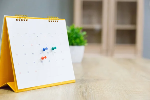 Calendario Event Planner Está Ocupado Calendario Reloj Para Fijar Horario —  Fotos de Stock