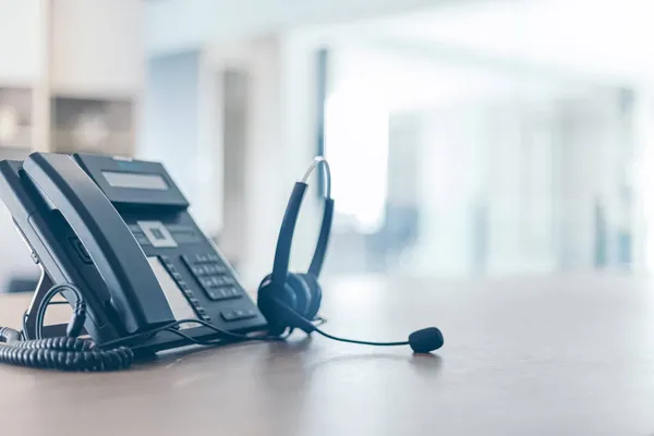 Communication Support Call Center Customer Service Help Desk Call Center — Stock Photo, Image