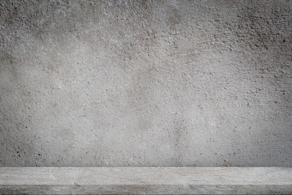 Concrete Floor Empty Grey Concrete Wall Background — Stock Photo, Image