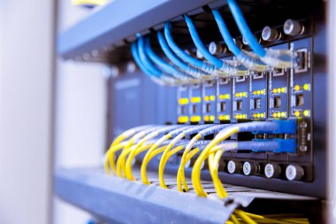 Ağ anahtarı ve ethernet kabloları, Veri Merkezi Konsepti.