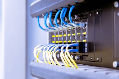 Ağ anahtarı ve ethernet kabloları, Veri Merkezi Konsepti.