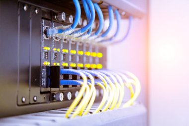 Ağ anahtarı ve ethernet kabloları, Veri Merkezi Konsepti.