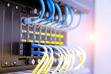 Ağ anahtarı ve ethernet kabloları, Veri Merkezi Konsepti.