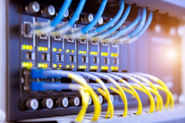 Ağ anahtarı ve ethernet kabloları, Veri Merkezi Konsepti.