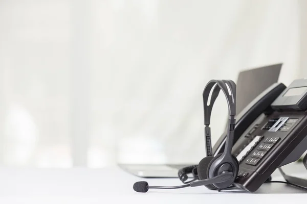 Kommunikationsunterstützung Call Center Und Kundenservice Help Desk Call Center Konzept — Stockfoto