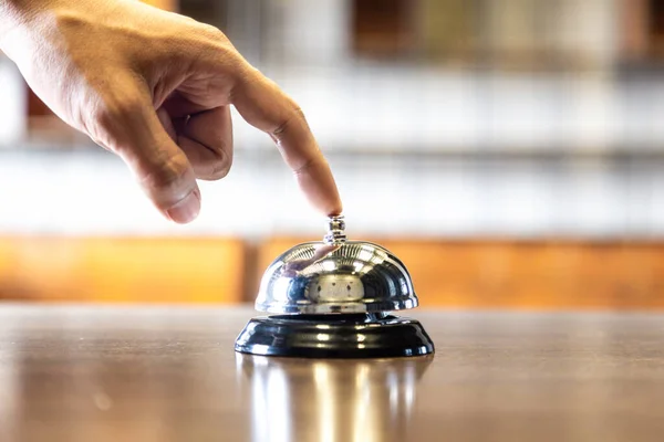 Hotel Service Bell Concept First Class Service Business Stock Photo