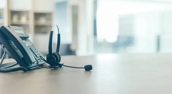 Kommunikationsunterstützung Call Center Und Kundenservice Help Desk Call Center Konzept — Stockfoto