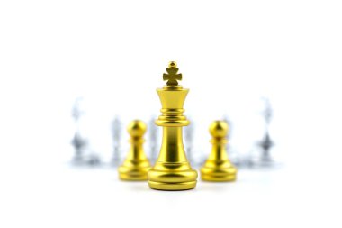 Satranç tahtası oyunu Stratejisi, Planlama ve Karar konsepti, başarı için iş çözümleri.