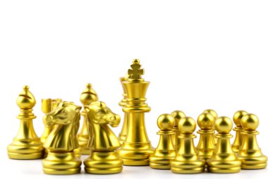 Satranç tahtası oyunu Stratejisi, Planlama ve Karar konsepti, başarı için iş çözümleri.