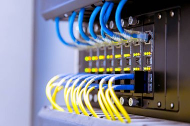 Ağ anahtarı ve ethernet kabloları, Veri Merkezi Konsepti.