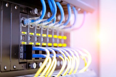 Ağ anahtarı ve ethernet kabloları, Veri Merkezi Konsepti.