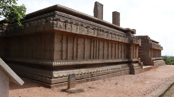 Tempel Zou Dateren Uit Vijayanagara Periode Prachtige Beelden Zijn Zien — Stockfoto