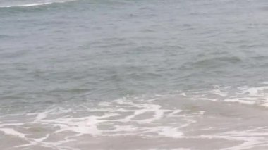 Beautiful beach and beach waves it is beautiful nature