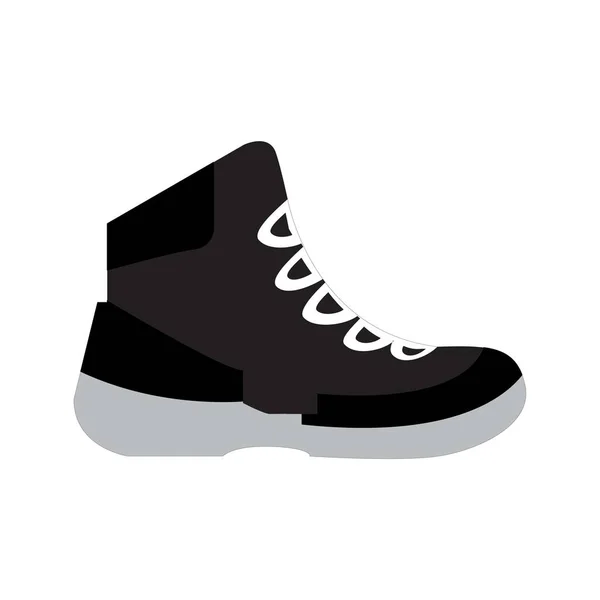 Современная Икона Обуви Белом Фоне — стоковый вектор
