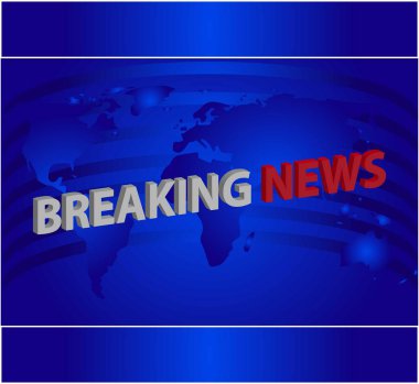 Haber arkaplanı, flaş haber, haber temalı vektör