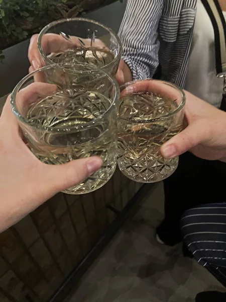 Masada şarap bardakları