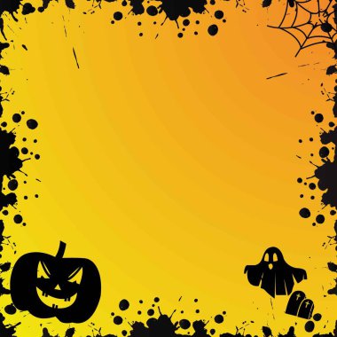 Cadılar Bayramı olayı parti vektörü