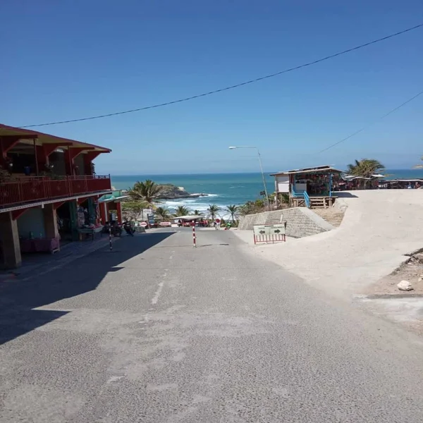 Foto Vista Estética Playa — Foto de Stock