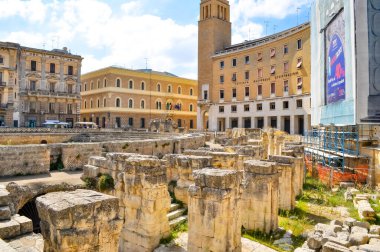 İtalya, 20 Eylül 2021: şehir bölgelerindeki tarihi mimari eserleri