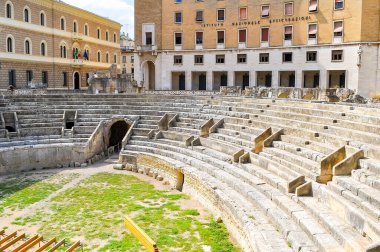 İtalya, 20 Eylül 2021: şehir bölgelerindeki tarihi mimari eserleri