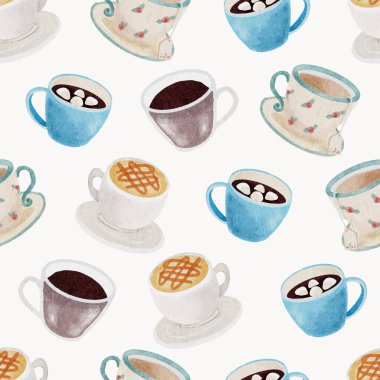 suluboya kahve ve meşrubat.