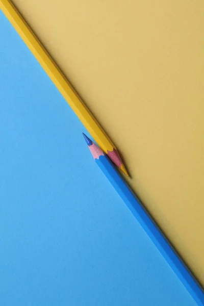Красочный Фон Карандашной Фотографией — стоковое фото