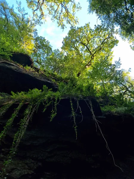 Devil Pulpit Craighat Skócia — Stock Fotó