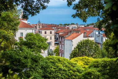 Streets of old town of Zadar in Croatia